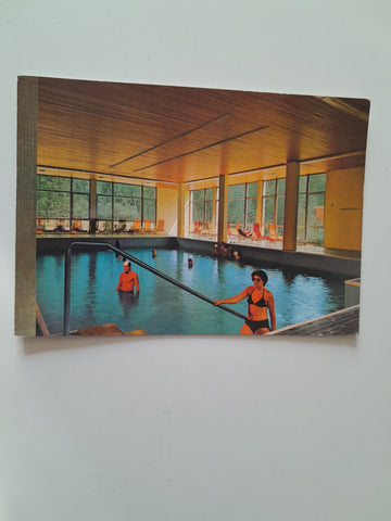 AK Wildbad Einöd. Thermalschwimmhalle.
