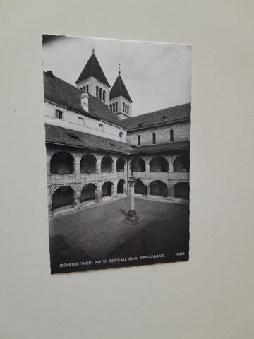 AK Benediktiner-Abtei Seckau. Kreuzgang. (1963)