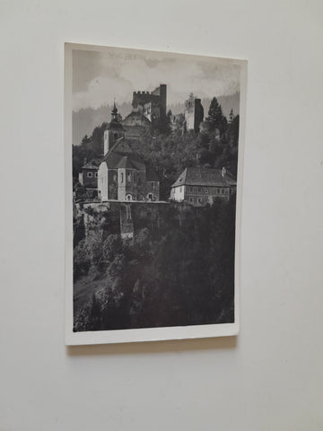 AK Ruine Frauenburg bei Unzmarkt. (1938)