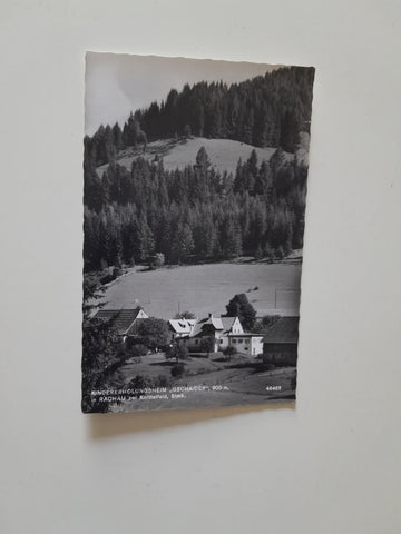 AK Rachau bei Knittelfeld. Kindererholungsheim Gschaider. (1962)