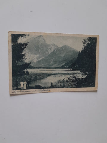 AK Leopoldsteinersee mit Pfaffenstein. (1923)