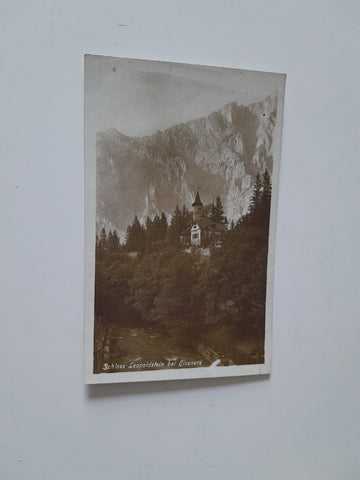 AK Schloß Leopoldstein bei Eisenerz. (1925)