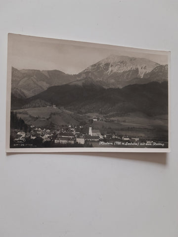AK Mautern mit dem Reiting. (1930-31)