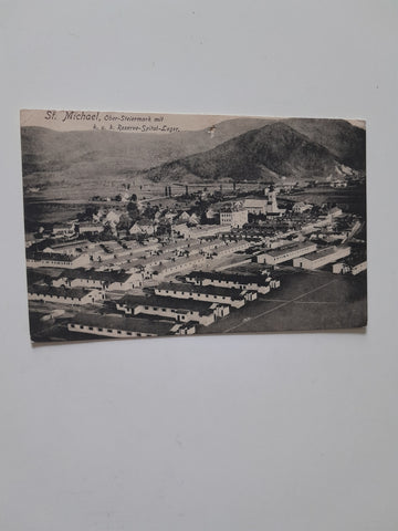 AK St. Michael mit K. u. K. Reserve-Spital-Lager. (1918)