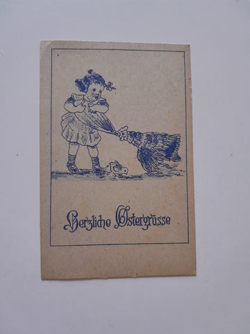 AK Herzliche Ostergrüße.