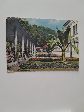 AK Heilbad Gleichenberg. Partie am offenen Wandelgang. (1960-61)