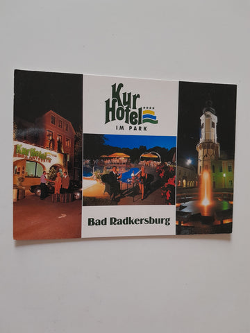 AK Bad Radkersburg. Kurhotel im Park.