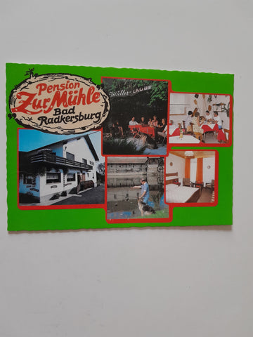 AK Bad Radkersburg. Pension Zur Mühle. Fam. Neuhold.