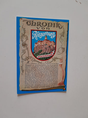 AK Chronik von Riegersburg.