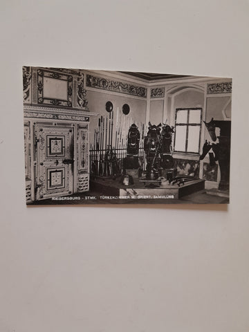 AK Riegersburg. Türkenzimmer m. Orient. Sammlung.