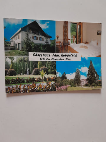 AK Bad Gleichenberg. Gästehaus Fam. Roppitsch.