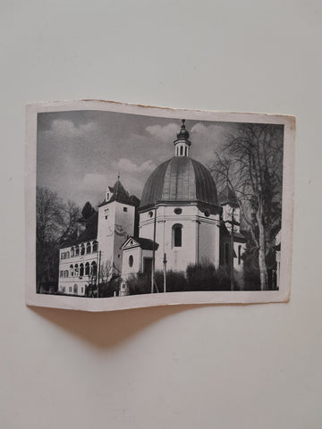AK Jagdhaus u. Kirche Tobelbad. (1945)