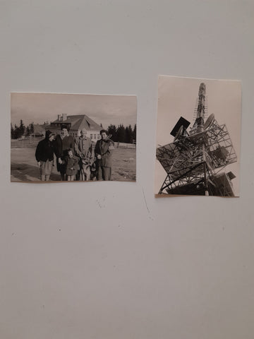 2 Fotos Schöckel 1958.