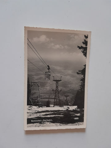 AK Schöckel-Seilbahn. (1951)