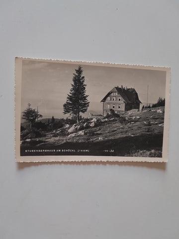 AK Stubenberghaus am Schöckl.