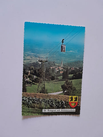 AK St. Radegund mit Schöckelseilbahn.