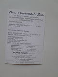 Autogrammkarte Orig. Kainachtal-Echo. August Schweifer, Dobl, Muttendorf 39. (signiert)