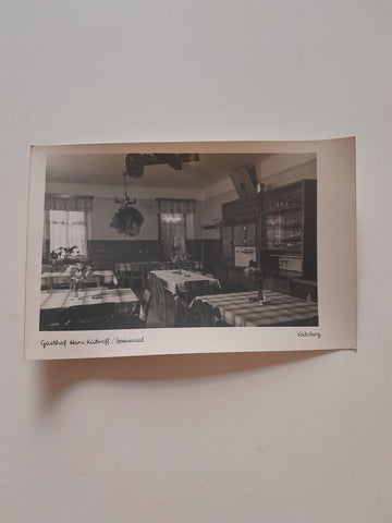 AK Voitsberg. Gasthof Hans Küttroff. Speisesaal.