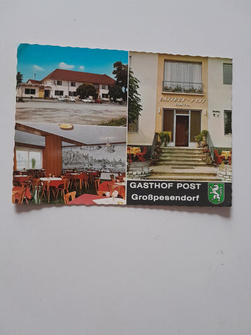 AK Großpesendorf. Gasthof Post. Rath.