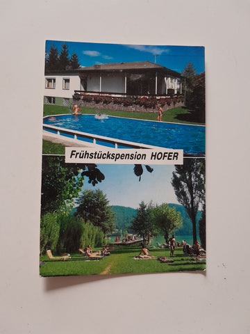 AK St. Kanzian/Klopeinersee. Frühstückspension Erika Hofer. Srejach 46.