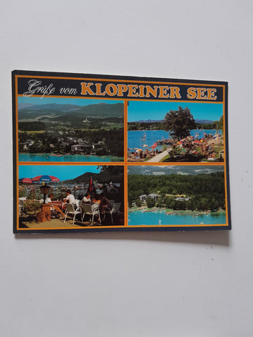 AK Grüße vom Klopeiner See.