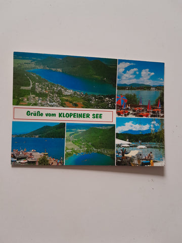 AK Grüße vom Klopeiner See.