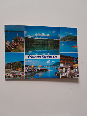 AK Grüße vom Klopeiner See.