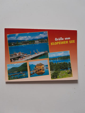 AK Grüße vom Klopeiner See.