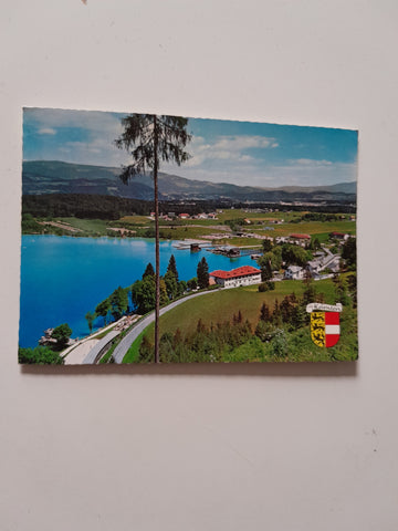 AK Unterburg am Klopeinersee. Ferienheim der Creditanstalt Bankverein.