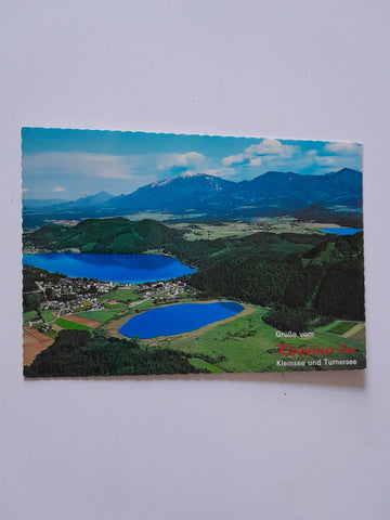 AK Grüße vom Klopeiner See, Kleinsee und Turnersee.