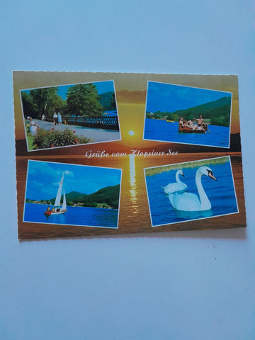 AK Grüße vom Klopeiner See.