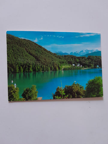 AK Klopeiner See mit Steiner Alpen.
