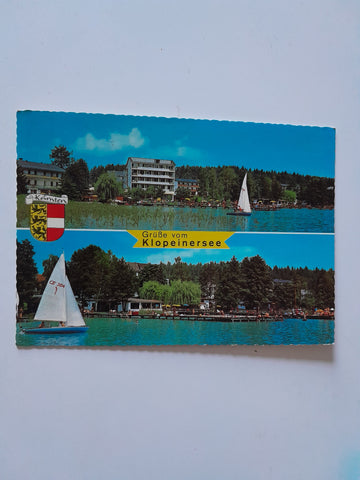 AK Grüße vom Klopeinersee.