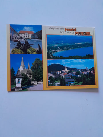 AK Grüße aus dem Jauntal. Völkermarkt. St. Kanzian. Diex. Eberndorf.