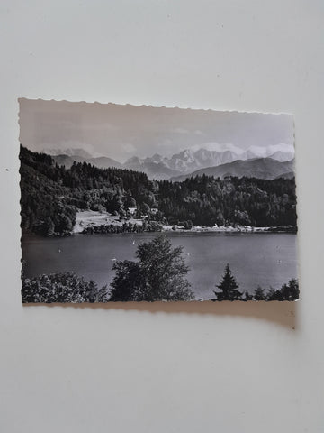 AK Klopeinersee mit Steineralpen.