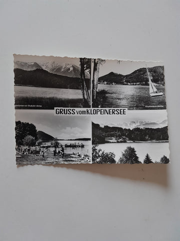 AK Gruss vom Klopeinersee.