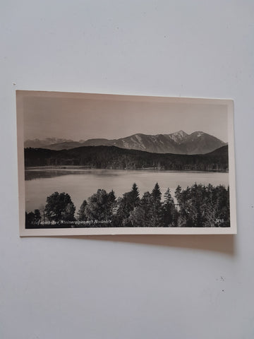 AK Klopeiner See. Steineralpen mit Hochobir.