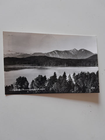 AK Klopeiner See. Steineralpen mit Hochobir.