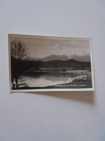 AK Klopeinersee mit Hochobir. (1931-32)