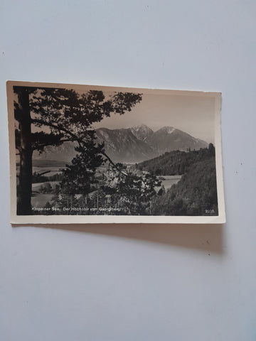 AK Klopeiner See. Der Hochobir vom Georgibergl.