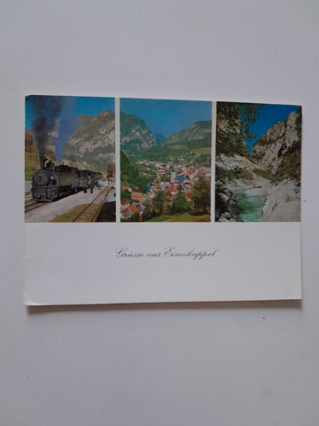 AK Grüsse aus Eisenkappel.