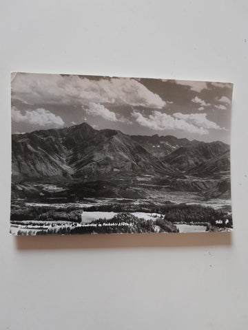 AK Diex. Gasthaus Jauntalblick. Karawanken mit Hochobir.