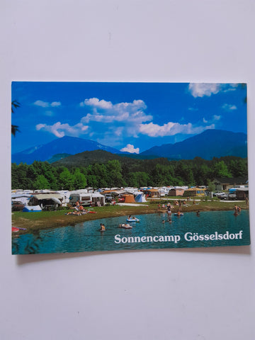 AK Sonnencamp Gösselsdorf. Campingplatz am Gösselsdorfer See.