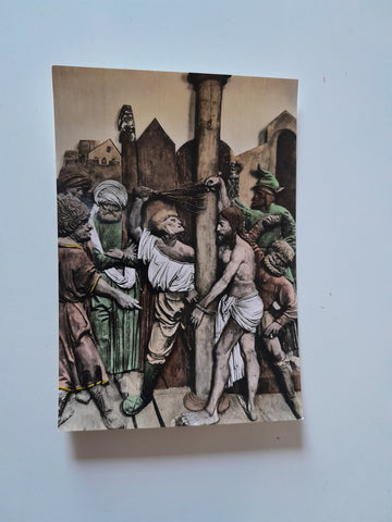 AK Stift Griffen. Spätgotische Schnitzplastik.