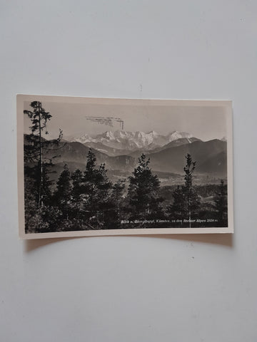 AK Blick vom Georgibergl zu den Steiner Alpen.