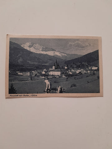 AK Mariazell mit Ötscher.