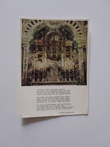AK Mariazell. Basilika Gnadenaltar.