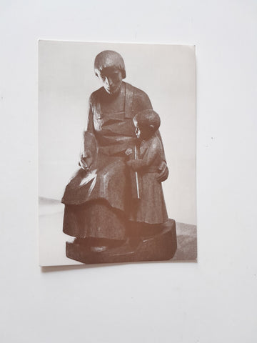 AK Statue des hl. Josef aus der Mariazeller Karmel.