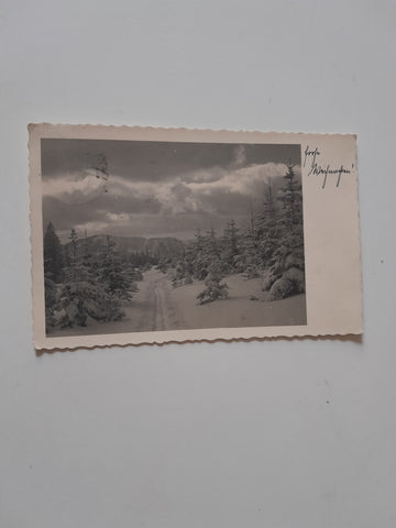 AK Winterlandschaft bei Mariazell ?