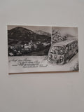 AK Auf der Reise mit dem Bus aus Mariazell herzlichen Gruß. (1962)